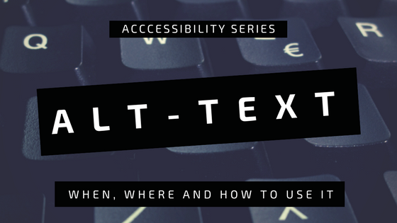 Alt Text: An Introduction to Creating Accessible Web-Based Images