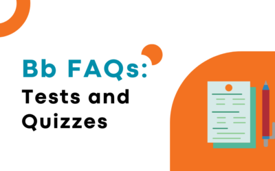 Blackboard FAQs: Tests and Quizzes