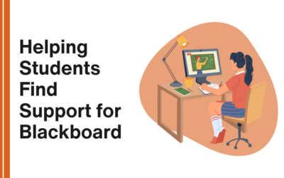 Helping Students Find Support for Blackboard